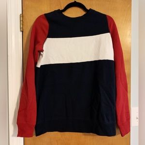 Color lock Pullover Sweatshirt